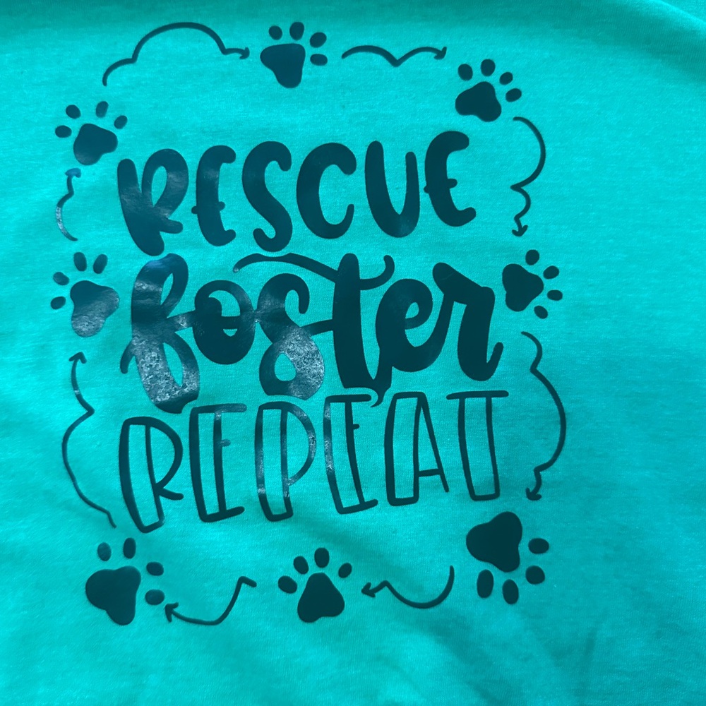 Handmade tshirt Medium green tshirt